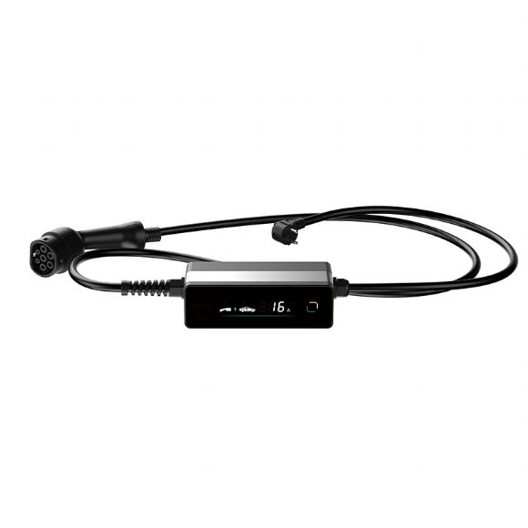 Cargador EV 16/32A, 3-p, CE al por mayor, Mega Series Type2 modo 2 - M-Ty2-M02