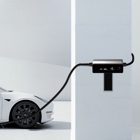 Cargador EV 16/32A, 3-p, CE al por mayor, Mega Series Type2 modo 2 - M-Ty2-M02