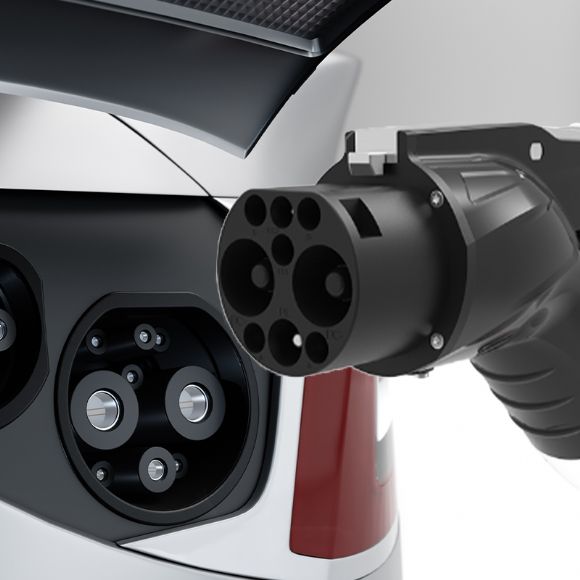 Nexway Pequeño DC 20-80A GBT Conector de carga DC Fuente de alimentación EV de carga - GPT-DC02