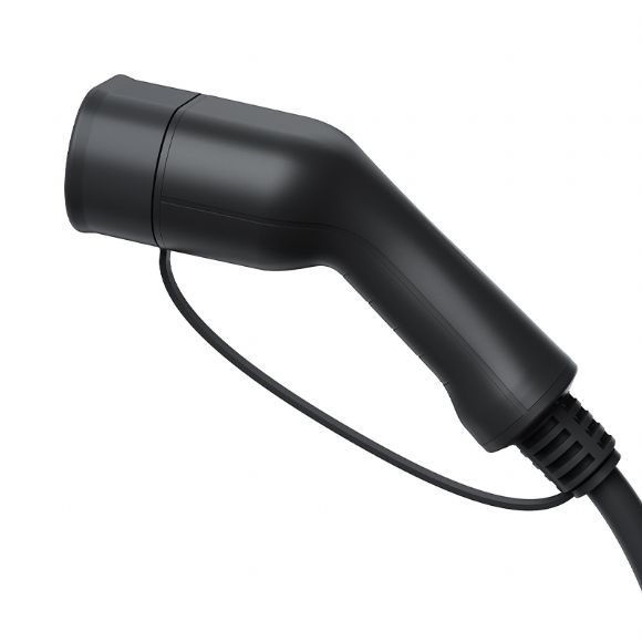 Enchufe de carga para vehículos eléctricos CA tipo 2, 1/3 fase, 16/32A, luz opcional integrada - EU-A03