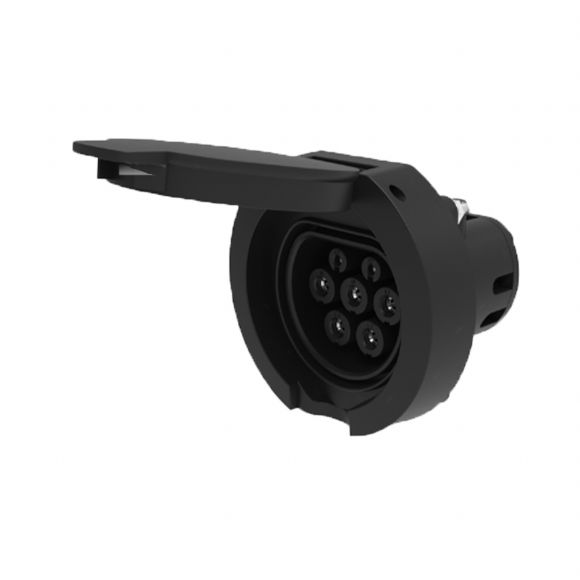 Nexway V1.1 16A/32A 1/3 Fase Tipo2 Toma/entrada CA con obturador - EU-Pos02