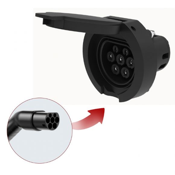 Nexway V2.0 16A/32A Toma/entrada de CA de tipo 2 - EU-Pos03